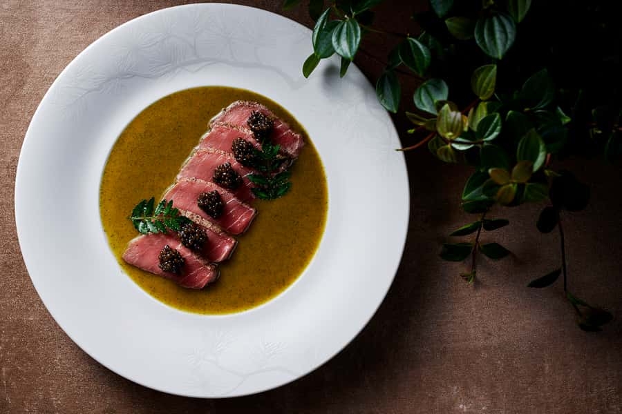 Dubai: Dinner at Kaleidoscope in Atlantis the Palm - Choosing your table and starting the meal