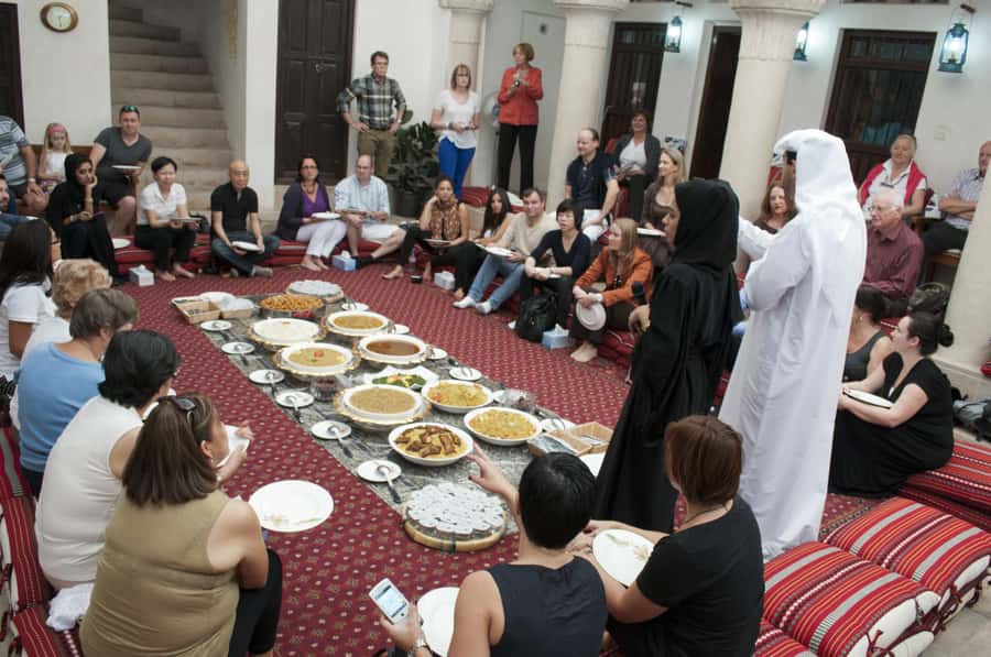 Dubai: Dinner at Sheikh Mohammed Cultural Center - A Courtyard Dinner in Old Dubai