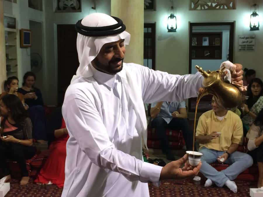 Dubai: Dinner at Sheikh Mohammed Cultural Center - The Questions Make Every Dinner Different