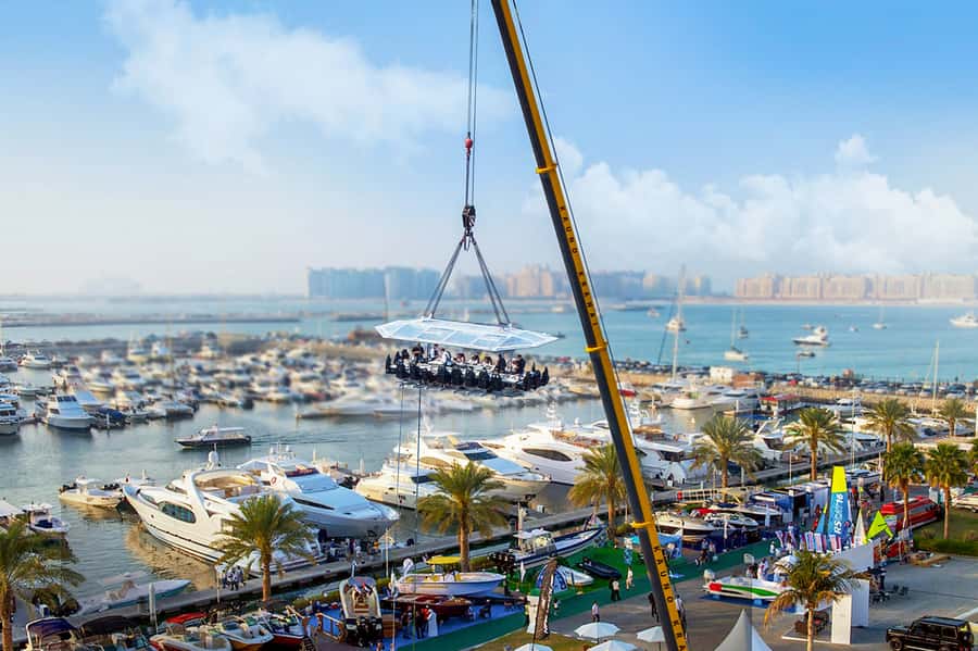 Dubai: Dinner in the Sky Experience - Choosing your three-course menu
