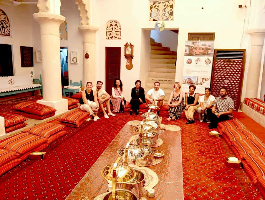 Dubai: Discover Dubai Old Town, Souks, Museum & Street Food - Grand Souk and the first tasting stop