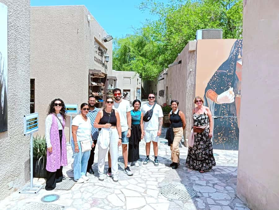 Dubai: Discover Dubai Old Town, Souks, Museum & Street Food - Crossing Dubai Creek by traditional abra