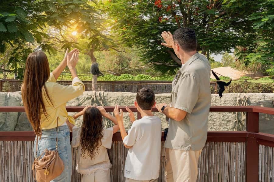 Dubai: Dubai Safari Park Entry Pass - The Asian Village and its animal talks