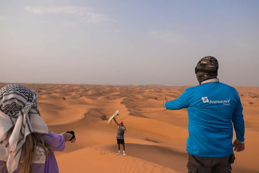 Dubai: Dune Buggy Desert Safari, Camel Ride & Sandboarding - How the timing changes the experience
