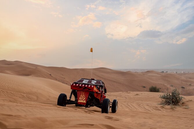Dubai Dune Buggy Safari Tour in Red Dunes Options - Fossil Rock gives the day a destination