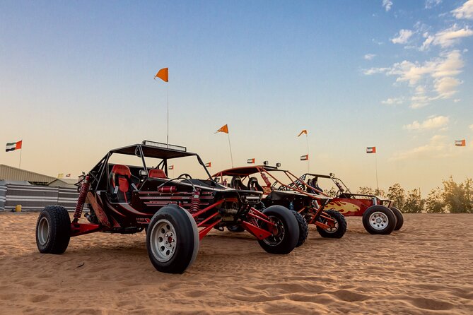 Dubai Dune Buggy Safari Tour in Red Dunes Options - What happens if someone does not drive