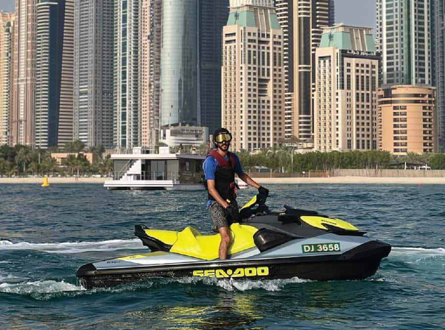 Dubai East: Guided JetsKi Ride with Sound System! - The value of the $114 group price