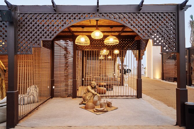 Dubai Evening Desert Safari BBQ Dinner & Transfer to Noble Camp - From Dubai streets to Lahbab’s red dunes