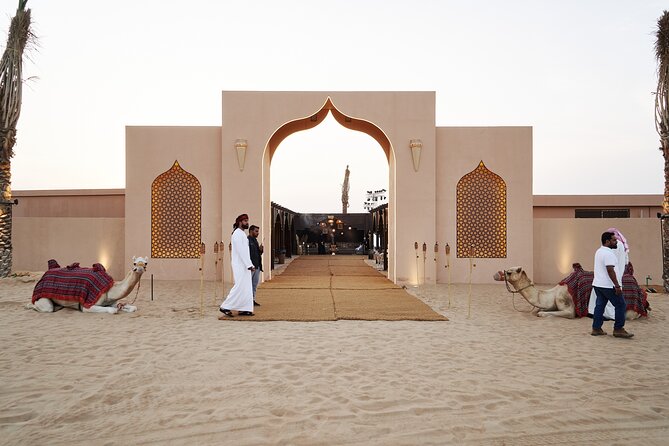 Dubai Evening Desert Safari BBQ Dinner & Transfer to Noble Camp - Optional quad bikes and dune buggies