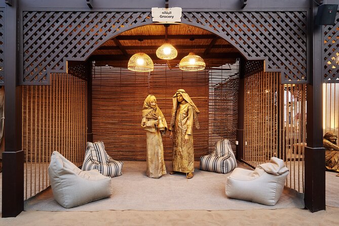 Dubai Evening Desert Safari BBQ Dinner & Transfer to Noble Camp - BBQ dinner with a large evening program