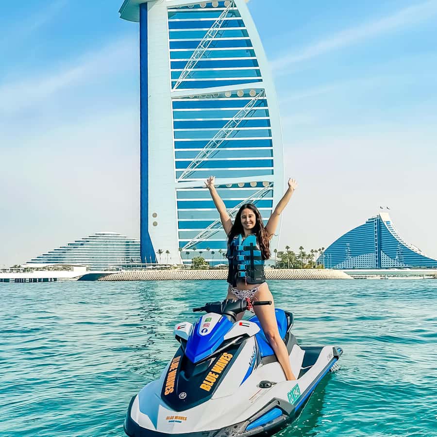 Dubai: Experience Jet Ski to Burj Al Arab +PICTURES & VIDEOS - From Jumeirah 2 to the jet ski station