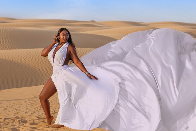 Dubai Flying Dress Private Photoshoot in the Desert - What to Confirm Before You Book