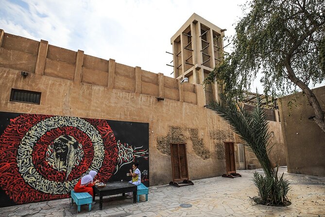 Dubai Full-Day City Tour: Souk, Palm Monorail, Abra Ride & Mosque - Souk Madinat Jumeirah and the Burj Al Arab view