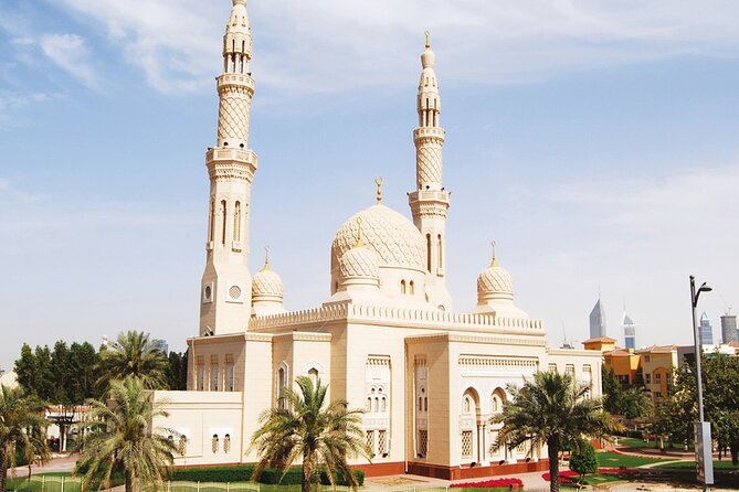Dubai Full-Day City Tour: Souk, Palm Monorail, Abra Ride & Mosque - Dubai Marina: towers and yachts beside the water
