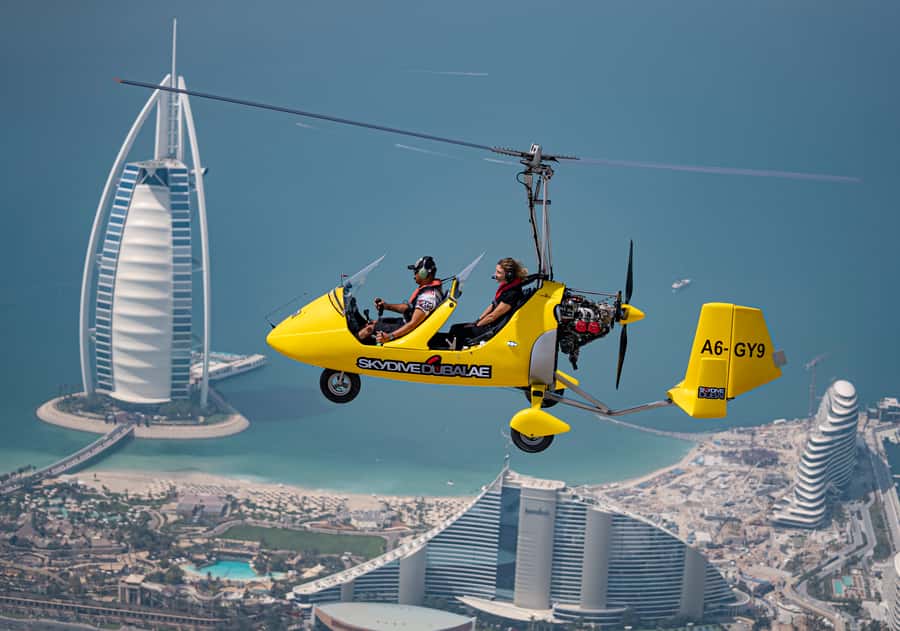 Dubai: Gyrocopter Introductory Flight - Key points at a glance