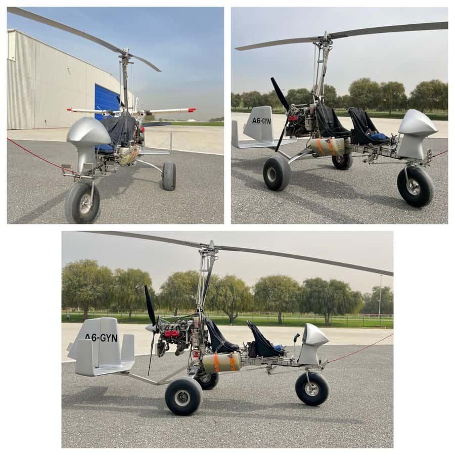 Dubai: Gyrocopter Introductory Flight - What the aircraft feels like in practice