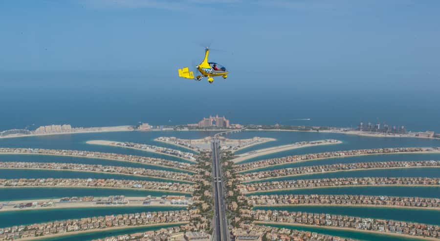 Dubai: Gyrocopter Introductory Flight - Who can book, and who should skip it
