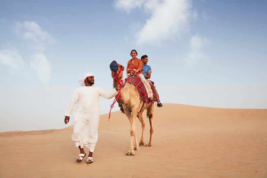 Dubai: Half-Day Camel Trekking with Al Marmoom Breakfast - A Bedouin village built for a cultural visit