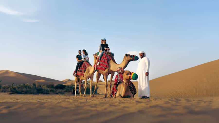 Dubai: Heritage Camel Desert Safari with Traditional Dinner - Key points at a glance