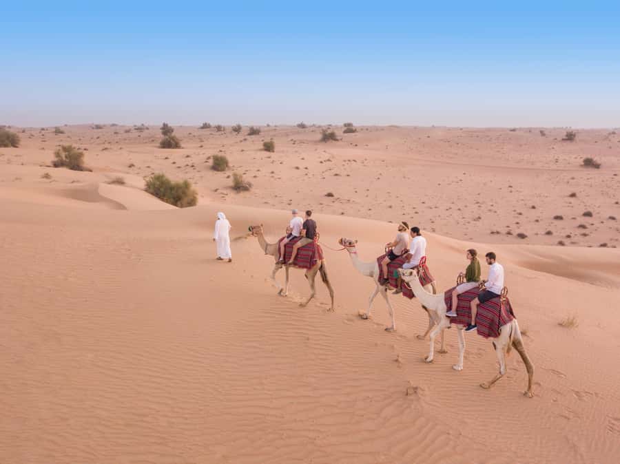 Dubai: Heritage Camel Desert Safari with Traditional Dinner - A slower way to see the Dubai desert
