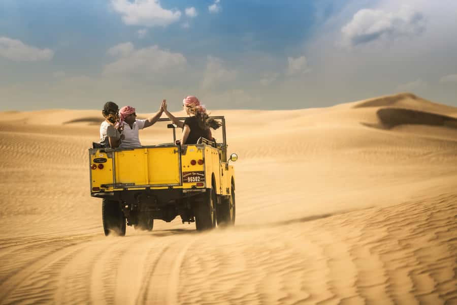 Dubai: Heritage Safari in Vintage Land Rover with Dinner - The practical details that shape your evening