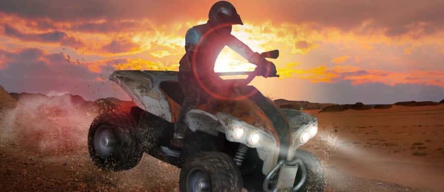 Dubai: Hot Air Balloon with Camel, ATV, & Horse Ride Options - Landing, refreshments, and the move to camp