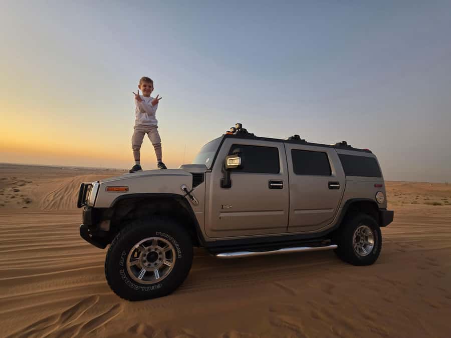 Dubai Hummer Safari Adventure & Traditional Dress Photoshoot - Who will enjoy this safari most