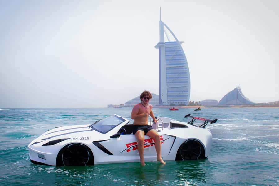 Dubai: Jet Car to Burj Al Arab with Breakfast and Soft drink - What this jet car ride is really like