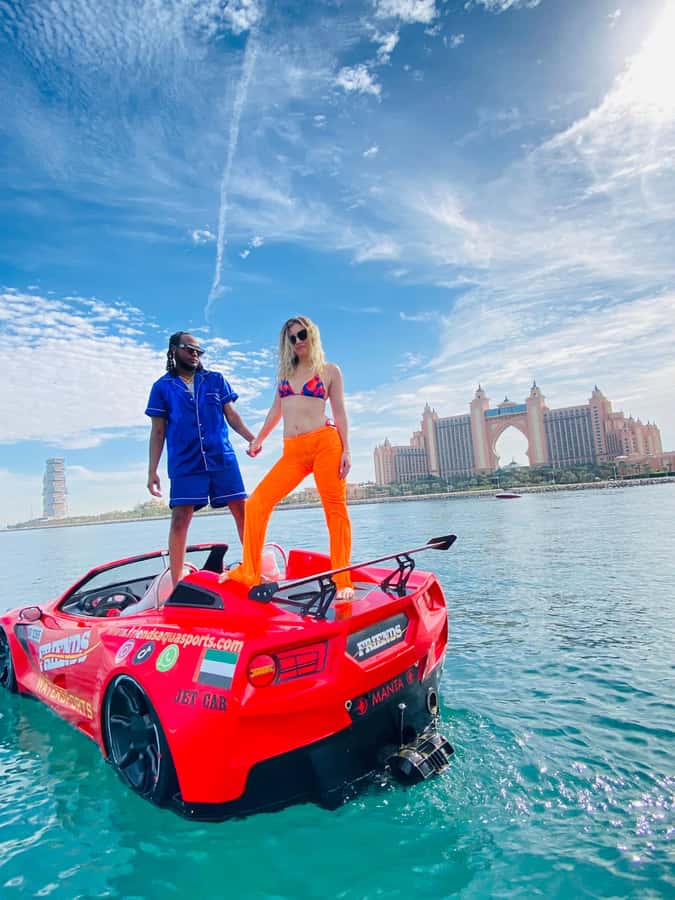 Dubai: Jet Car to Burj Al Arab with Breakfast and Soft drink - Photos, videos, and the extra cost