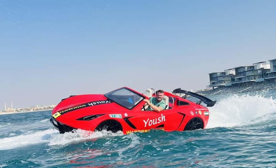 Dubai: Jet Ski 30Min & 30Min Jet Car Burj Al Arab Adventure - Who Will Enjoy This Most?