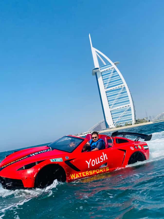 Dubai: Jet Ski 30Min & 30Min Jet Car Burj Al Arab Adventure - The Burj Al Arab Photo Stop