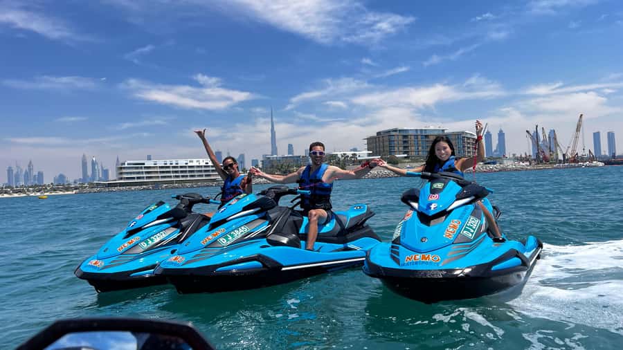 Dubai Jet Ski: Burj Khalifa, Burj Al Arab, Pics & Ice Cream! - Why a jet ski gives you Dubai’s best skyline angle