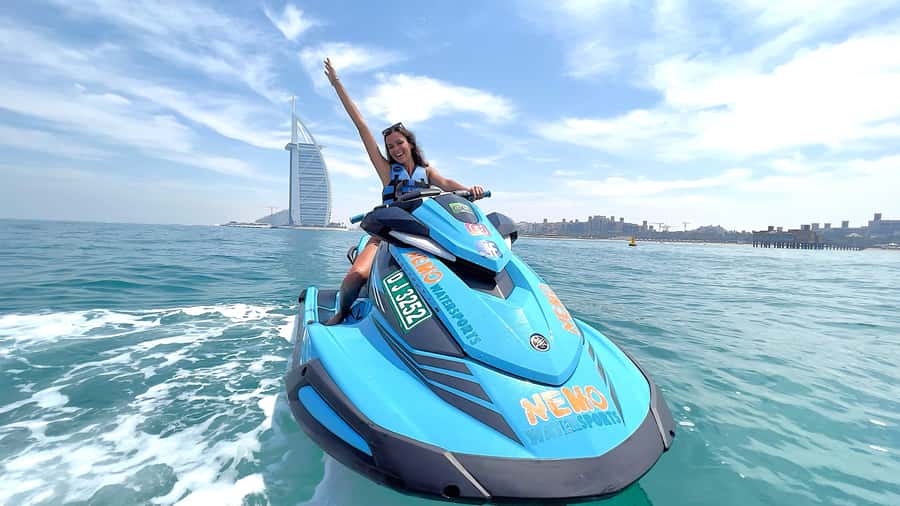 Dubai Jet Ski: Burj Khalifa, Burj Al Arab, Pics & Ice Cream! - Is $96 good value for two people?
