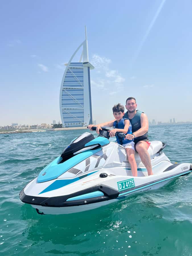 Dubai Jet Ski & Chill? More Like Jet Ski & Thrill! + Coffee - Following the guide along Dubai’s coast