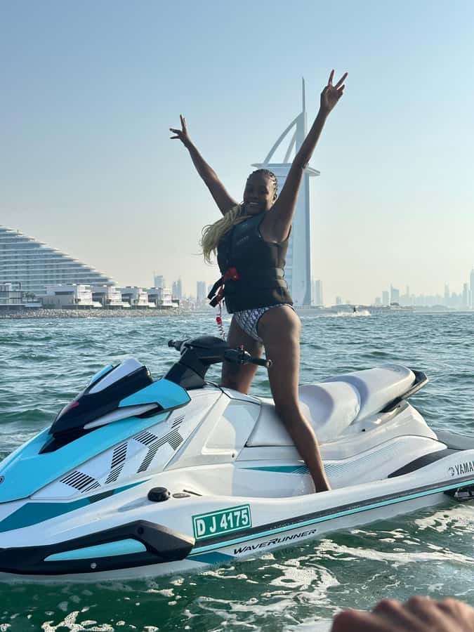 Dubai Jet Ski & Chill? More Like Jet Ski & Thrill! + Coffee - Free photos and videos without carrying your phone