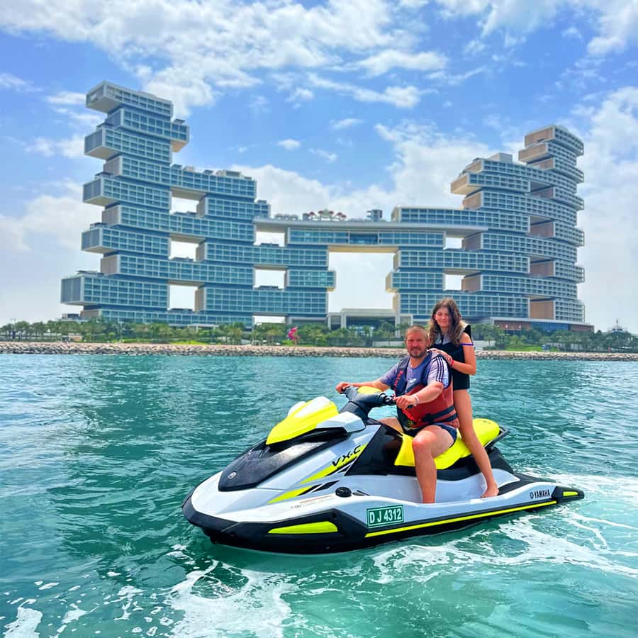 Dubai: Jet Ski Ride with Photos and Videos - 1 Hr - Passing the Burj Al Arab by Jet Ski