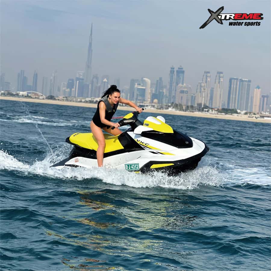 Dubai: Jet Ski Ride with Photos and Videos - 1 Hr - Along Palm Jumeirah Toward Atlantis