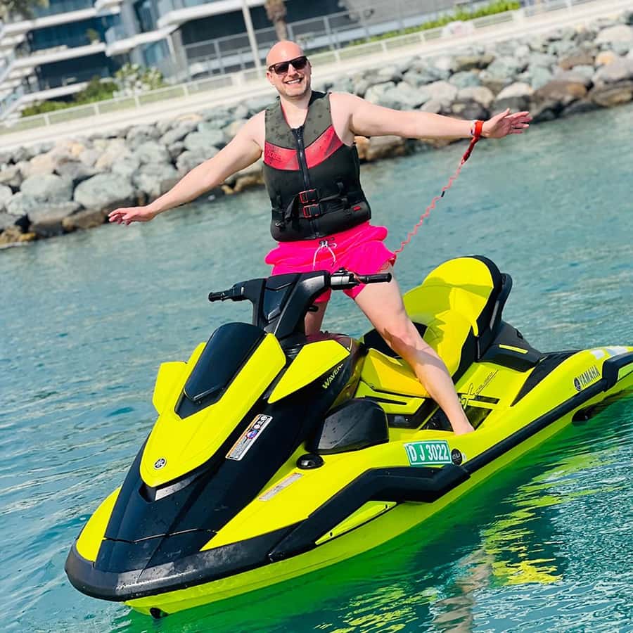 Dubai: Jet Ski Ride with Photos and Videos - 1 Hr - The Atlantis Photo Stop