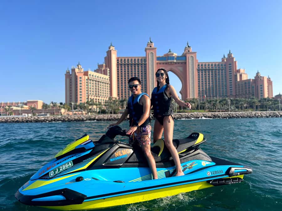 Dubai: Jet Ski to Atlantis with Videos, Photos and Ice Cream - The first run past Umm Suqeim