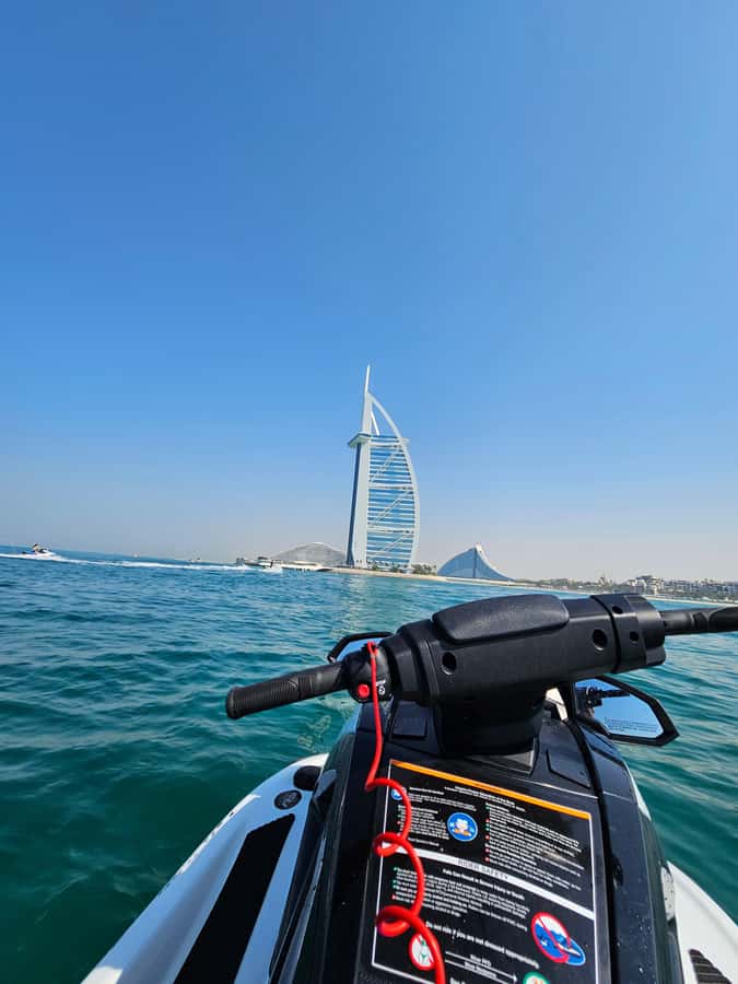 Dubai: Jet Ski to Burj Al Arab included Photos and Videos - Sharing one jet ski with a partner