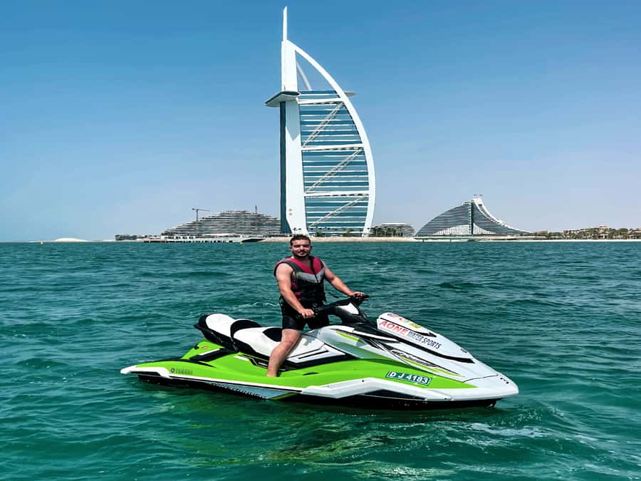 Dubai: Jet Ski to Burj Al Arab included Photos and Videos - Speed, safety, and water conditions