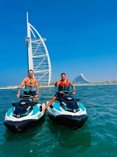 Dubai jet ski: visit the Burj al Arab and Atlantis with photos and videos