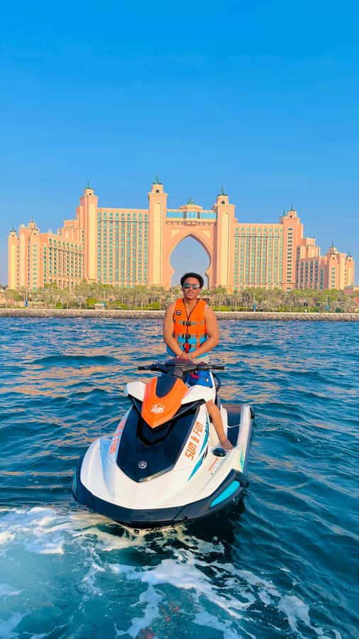 Dubai jet ski: visit the Burj al Arab and Atlantis with photos and videos - Photos, videos, and the phone question