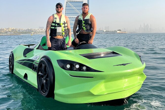 Dubai Jetcar Ride 30 Min + Burj Al Arab View + Free Snacks - Who will enjoy this most