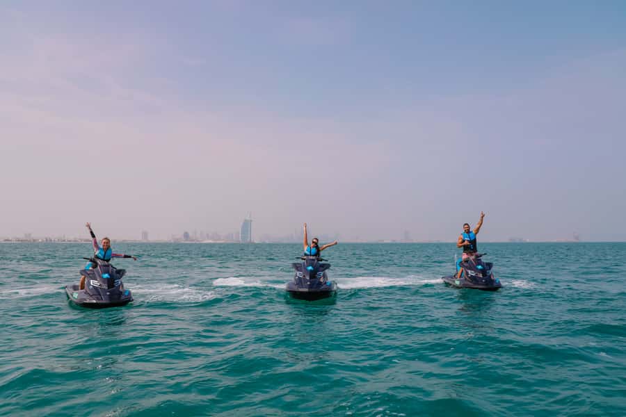 Dubai: Jetski, Burj Khalifa, Burj Al Arab, Juice, & Photos - Burj Khalifa from the Arabian Gulf