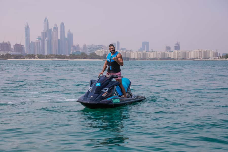 Dubai: Jetski Ride up to 2 People with Photos & Refreshments - The appeal of Dubai from a jet ski