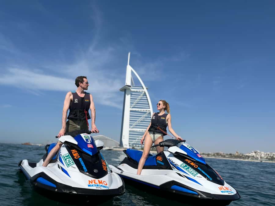 Dubai: Jetski to Burj Arab-Atlantis w Pic, Video & Icecream - The main photo stop at Burj Al Arab