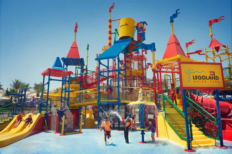 Dubai: LEGOLAND® Water Park Entry Ticket - Racing on LEGO Slide Racers
