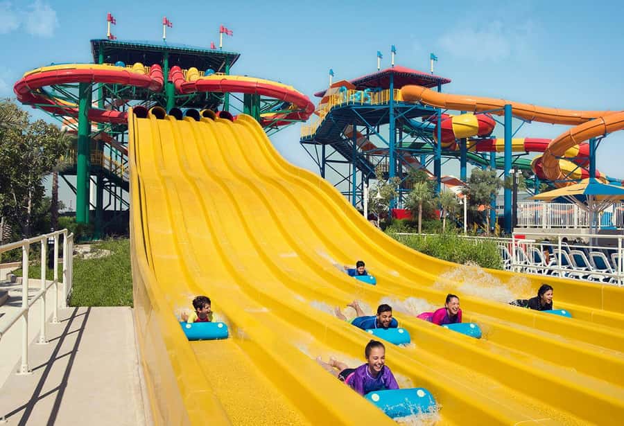 Dubai: LEGOLAND® Water Park Entry Ticket - Taking on Red Rush and Twin Chasers