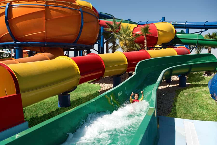 Dubai: LEGOLAND® Water Park Entry Ticket - Relaxing in the LEGO Wave Pool